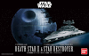 Bandai 230358 1/2700k Death Star II & 1/14500 Star Destroyer [Star Wars]