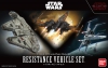 Bandai 219769 1/144 & 1/350 Resistance Vehicle Set (3 Kits) [Starwars]