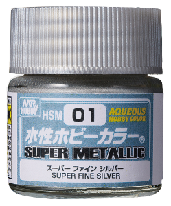 Mr Aqueous Super Metallic HSM01 Super Fine Silver (10ml)