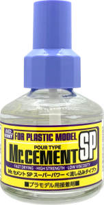 Mr Hobby MC131 Mr. Cement SP [Extra Thin Cement] (40ml) [Fast-Drying - Clear]