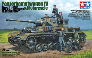 Tamiya 25209 1/35 Panzerkampfwagen IV Ausf.G (Early Production) & Motorcycle "Eastern Front"